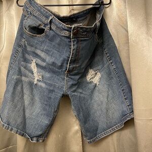 Used women’s plus Jean shorts